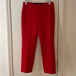 Red Banana Republic cropped pants